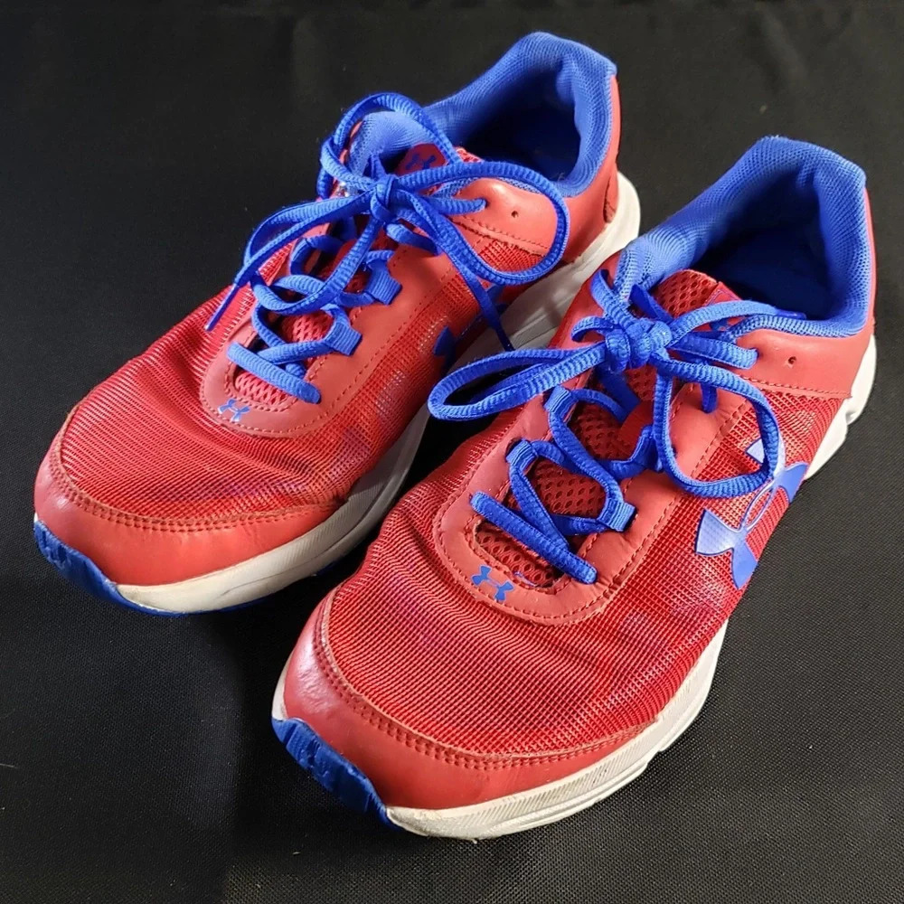 Under Armour Sneakers Red Blue Youth 6.5‎